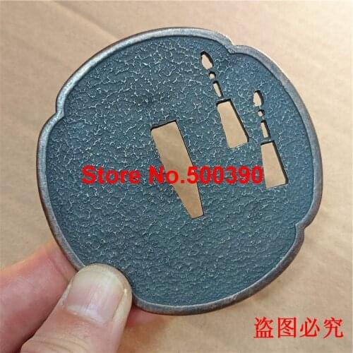Rare Alloy Guard Tsuba For Japanese Sword Samurai Katana Japan Sword Guard Wakizashi Fittings