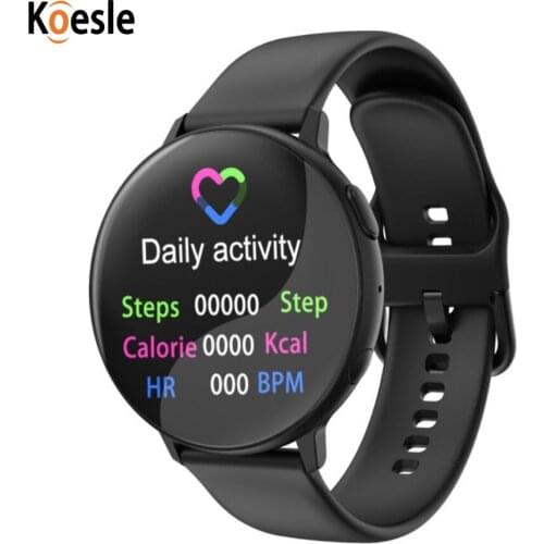 Smart Watch Wireless Charging Bluetooth Call Smart Watch Round Heart Rate Blood Pressure Monitor IP67 Waterproof Fitness Tracker