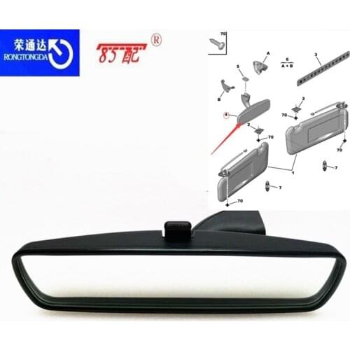Interior rearview mirror 96765213XX 8148KK For Peugeot 307/207 For Citroen C2 inner rearview mirror