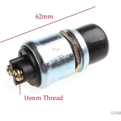 Waterproof Car Boat Track Engine Switch Horn Push Button Start Starter 12V 20A
