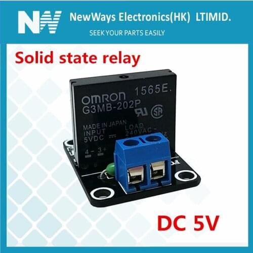 1 Channel Dc5V Relay Module With Low Level Solid State Relay Module With Fuse Solid State Relay 250V 2A