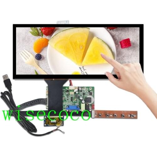 12.3" inch 1920*720 IPS HSD123KPW1-A30 LCD Capacitive Touch VGA Driver Controller Board for Automotive Display