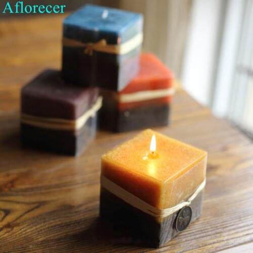 2-6.5cm Cube Shape Candle Mold Silicone Mold DIY Gypsum Plaster Crafts Mould Square Silicone Soap Candle Resin Molds DIY Crafts