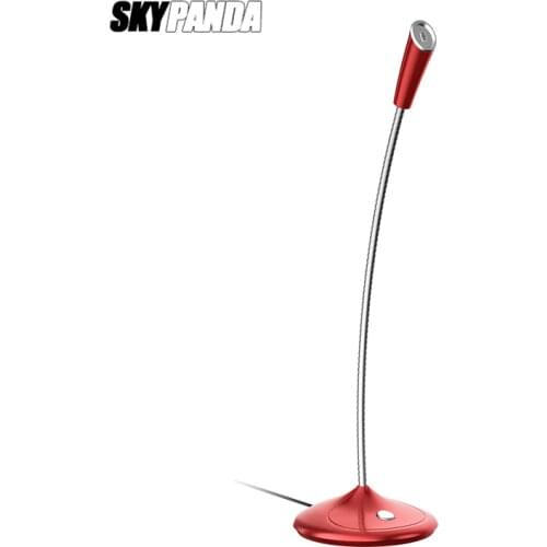 360° Recording Condenser Microphone USB 3.5 AUX HD Noise Reduction Noise Removal Omnidirectional Calling Conference Microphone