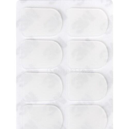 8pcs Clarinet/Soprano Saxophone Sax Mouthpiece Patches Pads Cushions 0.8mm Clear