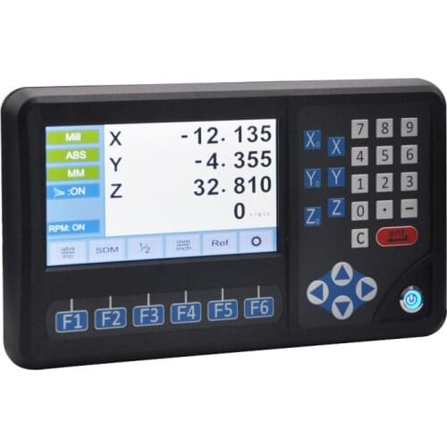 Ditron D80-3V DRO 3 Axis display DRO Digital Readout Large LCD Screen for Lathe Machine Milling Grinder Boring Drill