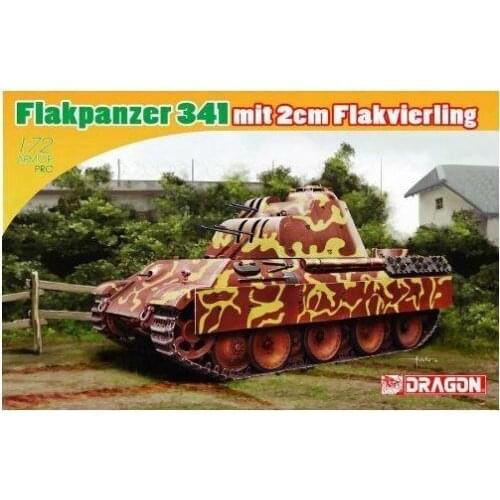 Dragon 7487 1/72 Flakpanzer 341 mit 2cm Flakvierling Model kit