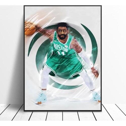 Kyrie Irving Paul George Canvas Painting Art Print Poster Picture Wall Modern Minimalist Bedroom Living Room Decoration