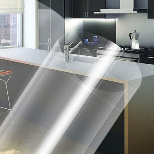 Oil-proof Kitchen Cabinet Wall Stickers High Temperature Stove Transparent Self adhesive Paper Tile Waterproof Home Decor