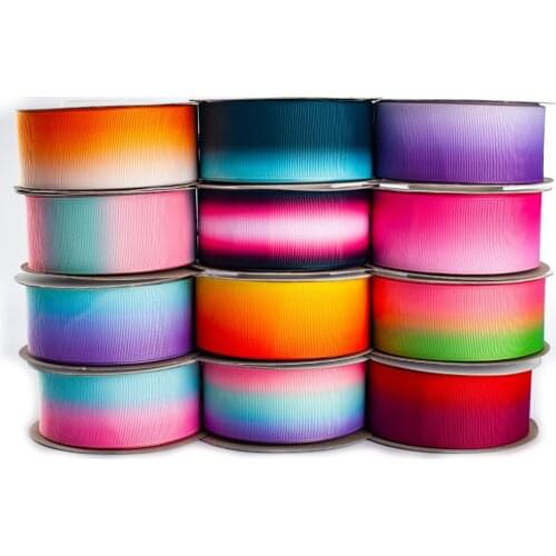 New Kimetsu No Yaiba Japan Pattern Printed Grosgrain Ribbon 38mm 5 Yards for DIY Hair Bow