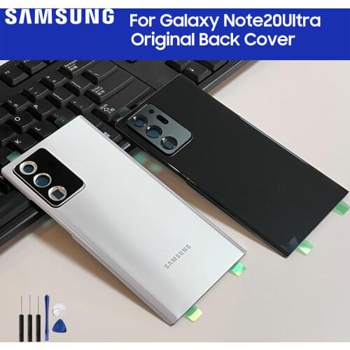 Samsung Original Back Cover Cases Battery Cover Housing For Samsung Galaxy Note 20 Ultra Note20 Ultra Back Rear Glass Case