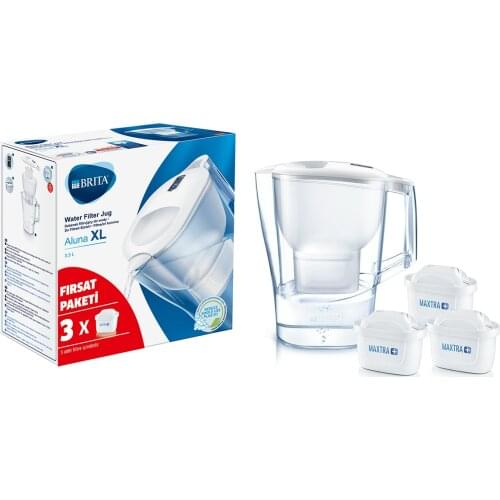 Original BRITA Marella XL 6 Filter Water Purifier Jug-Blue Clean Hygiene Quality Economic Campaign Very Optioned