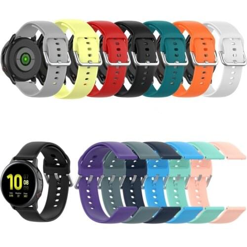 14 Colors Fashion Durable Waterproof Sport Watchband For Huami Amazfit Bip U High Quality Soft Silicone Replacement Watch Strap