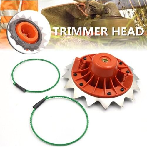 Steel Grass Claw Trimmer Head Lawn Mower Twisted Wire Wheel Weeding Trimmer Cutter Garden Lawn Supplies