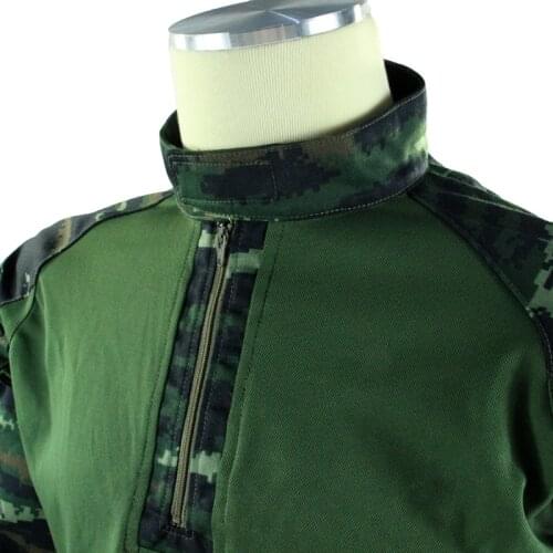 Outdoor DF Combat Coat Camouflage NC Nylon cotton fabric Training Long Sleeve Top