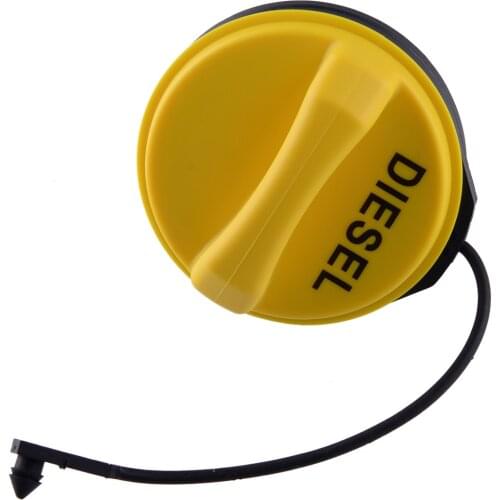 DWCX LR053666 Plastic Yellow Car Diesel Fuel Filler Cover Cap Lid Fit For Land Rover Discovery LR 3 4 5