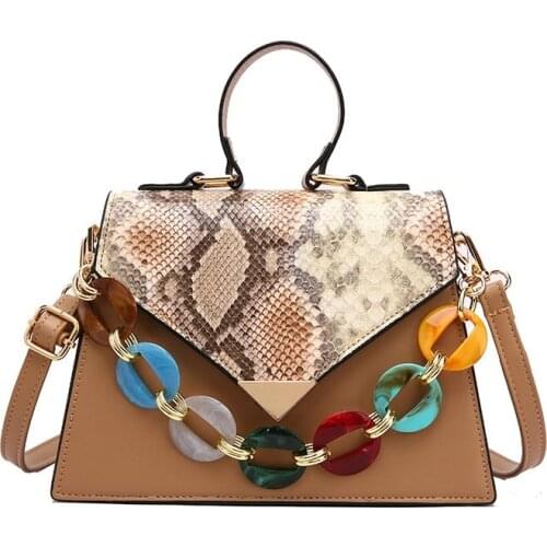 Purple Spirit Bird - Fashion Shoulder Bag Designer Women Crossbody Bags Female Leather Chain Hand Bags for Women Brand 2021