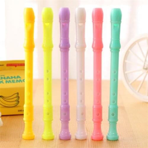 1 pcs Cute Clarinet shape gel pens kawaii stationery caneta material escolar office school supplies papelaria kids gifts