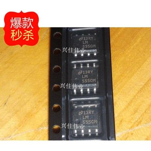 10PCS New original authentic real-time clock chip LM555 LM555CM SOP8