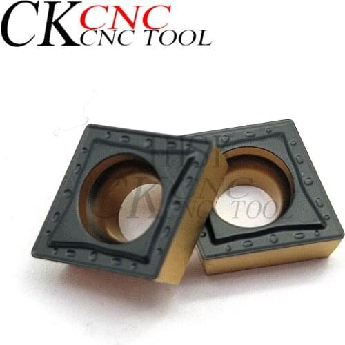 10pcs carbide inserts CCMT09T304-PMK ZMC25 CNC lathe turning tools with cutter blade CCMT09T304