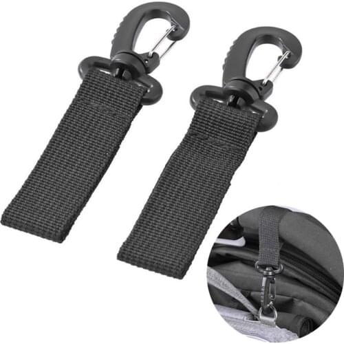 2pcs/Set Stroller Hooks Wheelchair Stroller Pram Carriage Bag Hanger Hook Baby Strollers Shopping Bag Clip Stroller Accessories
