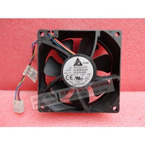 Delta 12v 0.50a 8cm 8025 4 line pwm cooling fan