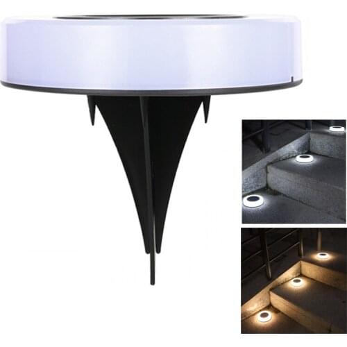 8LED SMD Lamp Beads Buried Lights Outdoor Waterproof Garden Street Light Solar Courtyard Decorative Pathway Lights