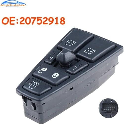 Car 20752918 For Volvo FH12 FM12 FM9 FH FM VNL Car Window Switch 20953592 20455317 20452017 21354601 21277587 20568857 21543897