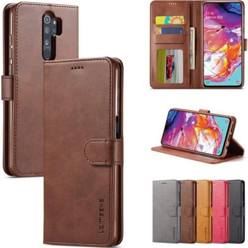 Cases For Xiaomi Redmi 9 A Cover Case Flip Leather Wallet Magnetic Closure Luxury Plain Stand Phone Bags On Xiomi Redmi 9A Funda
