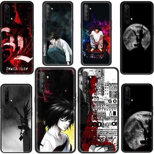 Phone Shell For Oppo Realme 8 Pro Case Realme GT XT X3 X2 Q3 5 6 6i 7 Pro C15 C21 Soft Cover Death Note anime