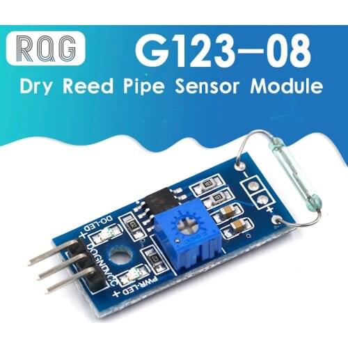 G123-08 Dry reed pipe sensor module magnetron module dry reed switch magnetic control switch