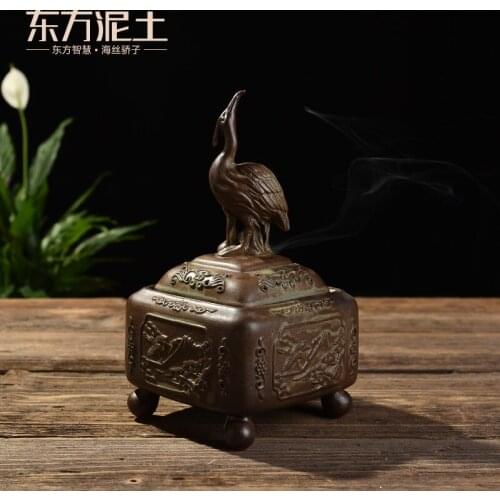 Burner aloes anshen household indoor sandalwood incense incense coil furnishing articles aromatherapy furnace plug seat
