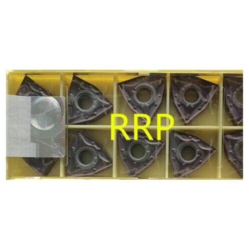Free shipping 10pcs RRP-WNMG080404-MA VP15TF carbide inserts, for cutting steel, made by good Chinese factory