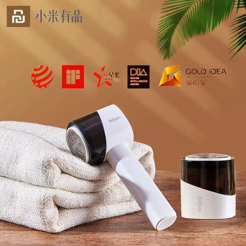 Youpin Bellson Lint Remover Mute Pellets Machine White Home Clothes Shaver Portable Clothing Trimmer Rechargeable Four Patents