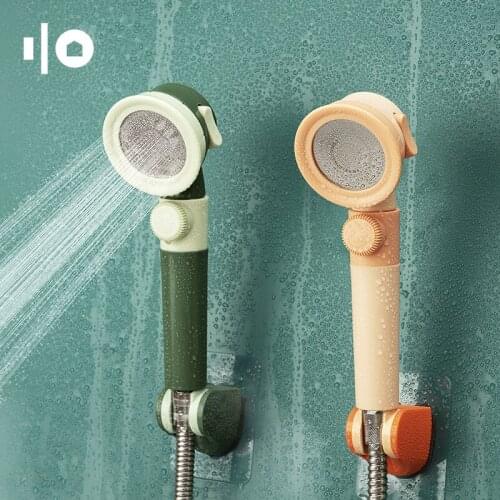 Pressurized Multi-speed Shower Head Hose Bracket Set Household Hand-held Shower Bath Shower Head Drop Resistant Shower Head