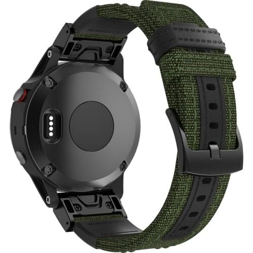 22mm 26mm Nylon Strap For Garmin Fenix 6/6X Replacement Quick Release Watchband For Garmin TACTIX DELTA Fenix 5X/5 Plus Bracelet