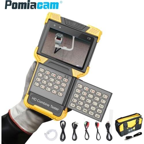 DT-T70 4 Inch 4K H265 H264 IP Camera Tester CCTV Tester Monitor PTZ Controller ONVIF highly compatible IPC Test, Ethernet test