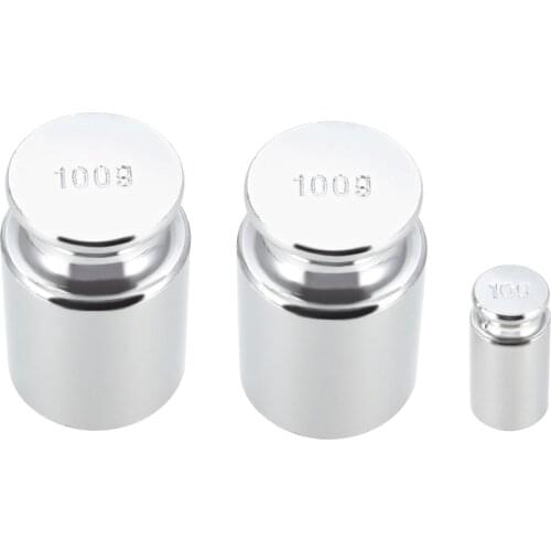 Uxcell 1Set Gram Calibration Weight 10g 100g M1 Precision for Digital Balance Scale Digital Pocket Scale Jewelry Carat Scale