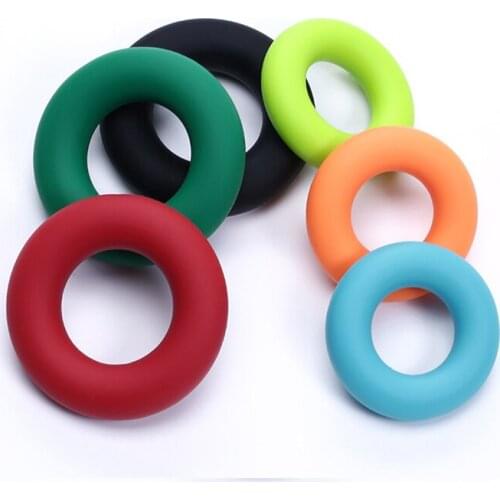YOUGLE 3pcs O Shape Silicone Hand Grip Finger Hand Power Training Ring Fitness Exerciser 30 40 50LB