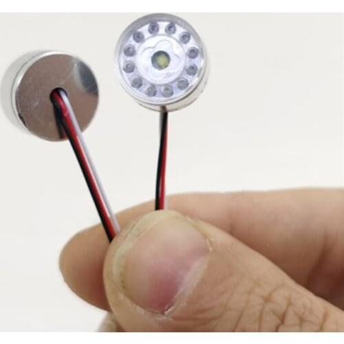 1pcs Bright Mini LED Taillight Independent Angel Eyes Light for 1/14 Tamiya Scania 56323 RC Trailer Truck Parts