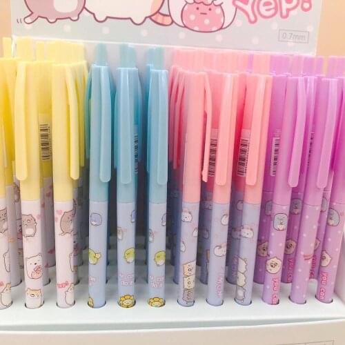 60 pcs/lot Kawaii Sumikko Gurashi Ballpoint Pen Cute ball pens School Office writing Supplies Stationery Gift