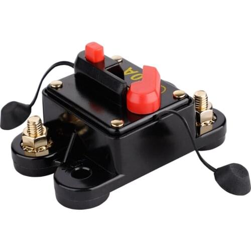 12V-24V Circuit Breaker Reset Fuse Inverter Home Solar System Waterproof 150A 100A 80A 60A 200A 250A Switch Type