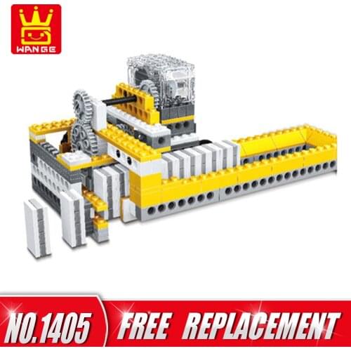 WANGE Block Toys 4 in1 Electronic Power Machinery 286pcs Bricks DIY Educational Kids Gifts NO.1405