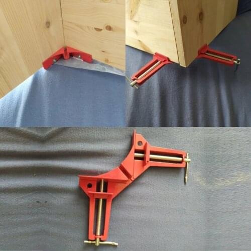 Hot 100Mm Mitre Klemmen Hoek Houder Multifunctionele 4Inch 90 Graden Haakse Clip Fotolijst Hoek Klem Houtbewerking Hand Tool