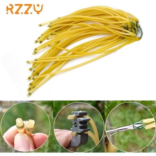 3/6/9/12 Pcs Slingshot Hunting Two-card Round Natural Latex Rubber Bands for Fishing Shooting Outdoor Entertainment Accessories