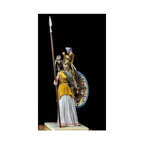 New Unassembled 1/22 80mm ancient warrior stand 80mm Resin Figure Unpainted Model Kit