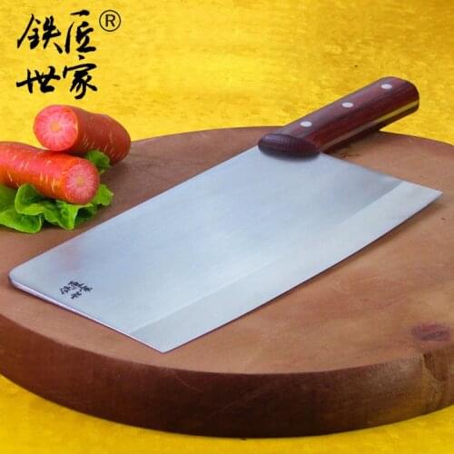 Cleaver slicing knife professional chef knives handmade forged stainless steel kitchen knives vegetable meat knife ножик
