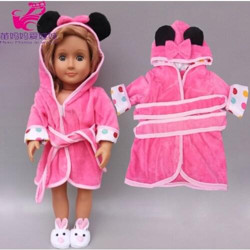 Doll clothes for 43cm Doll clothes micke dress 18 inch girls doll skirt golden color dress for doll toys wear