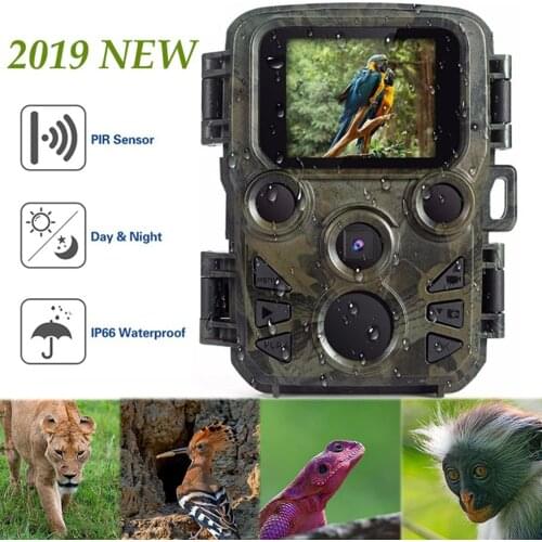 Hunting Wildlife Camera Waterproof Full HD Motion 65 Ft Activated Infrared Night View Outdoor Camera 32GB RAM