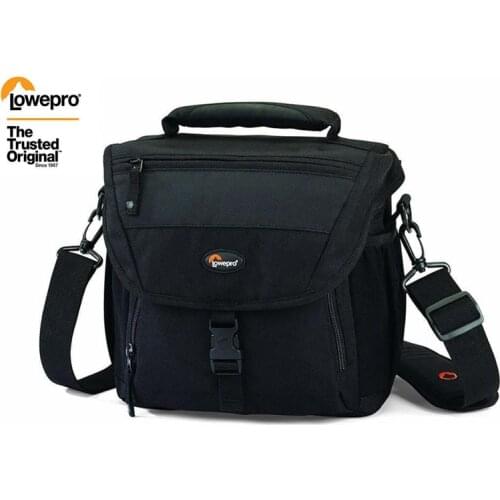 Wholesale Genuine Lowepro Nova 170 AW Black Shoulder Digital SLR Camera Photo Backpack Bag Case With 360 All Weather Cover